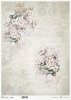 Seria Flower Post - White, Kwiatowa Poczta w bieli, kwiaty owocowe*Series Flower Post - White, Flower Post in white, fruit flowers, inscriptions, collage, notes